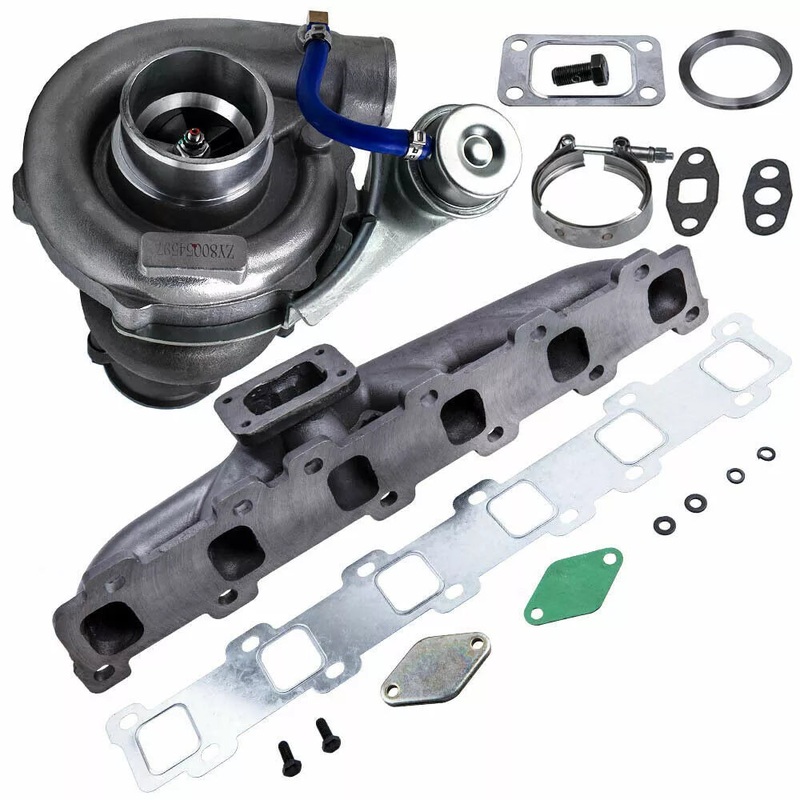 T3 T4 Turbo Charger + top Manifold Kit for Patrol Safari GQ GU 4.2L TD42 TB42