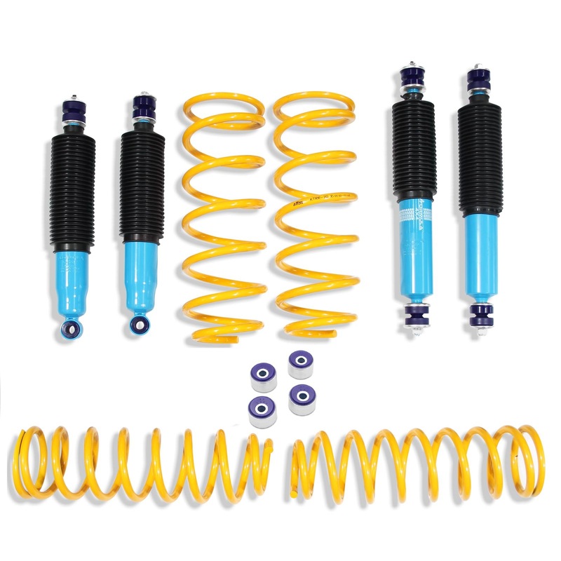 2 Inch 50mm Formula 4x4 Big Bore Lift Kit to suit Toyota Landcruiser 80 Series 1990-08/1991