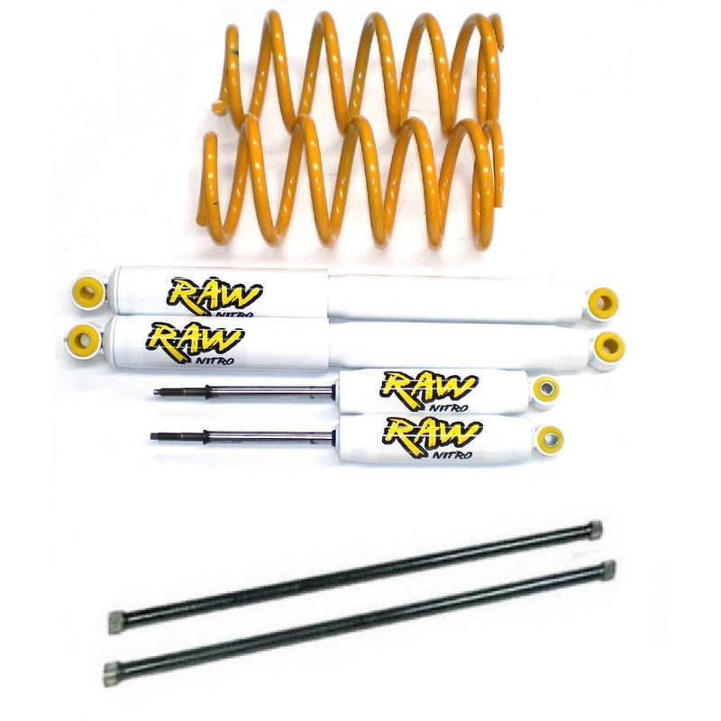2 Inch 50mm RAW Nitro 4x4 Lift Kit to suit Great Wall X240 2010-on 4x4