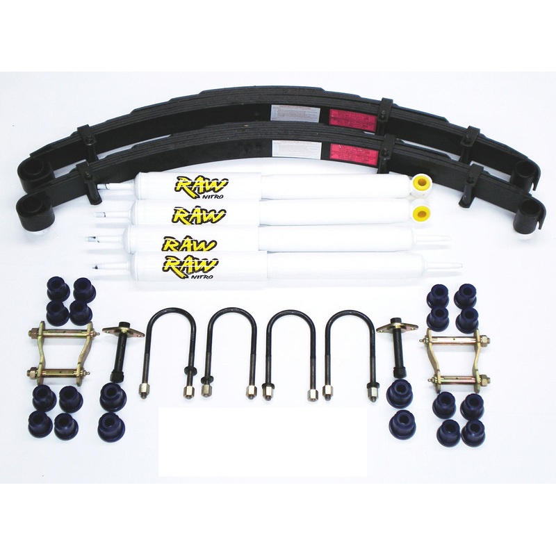 2 Inch 50mm RAW Nitro 4x4 Lift Kit to suit Holden Jackaroo 1982-1992 Lift Kit