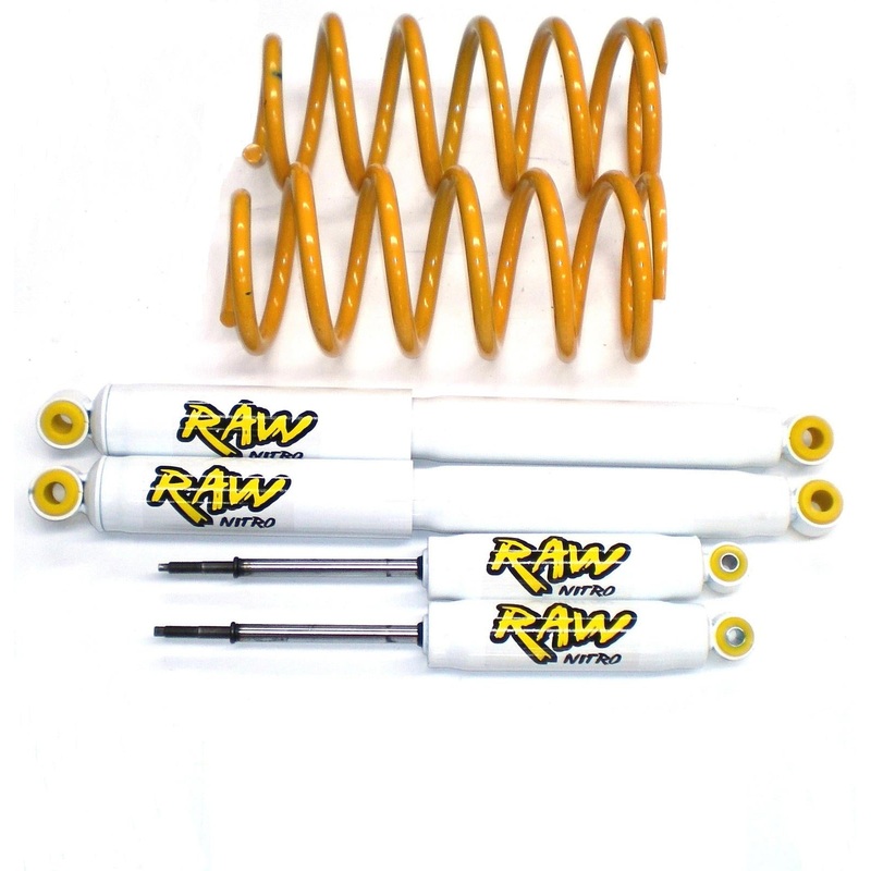 2 Inch 50mm RAW Nitro 4x4 Lift Kit to suit Holden Jackaroo 1992-2004
