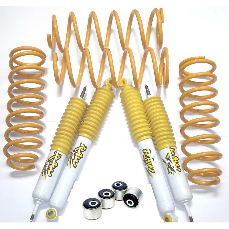 2 Inch 50mm RAW Nitro 4x4 Lift Kit to suit Nissan Patrol Y61 1997-On