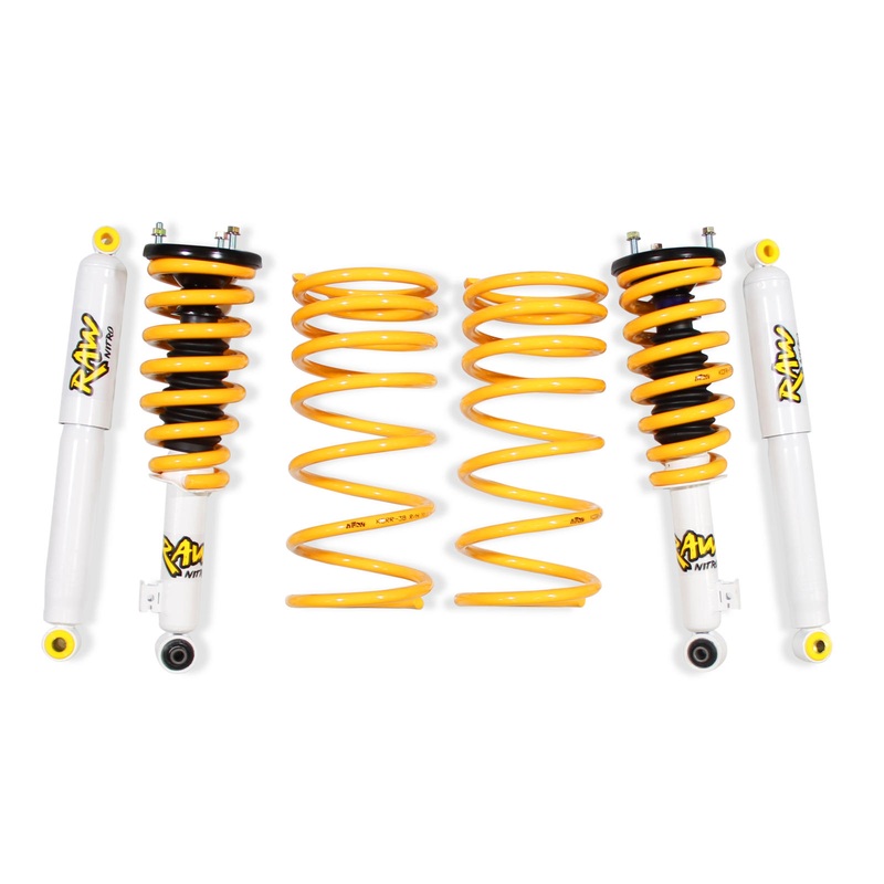 2 Inch 50mm RAW Nitro 4x4 ReadyStrut Lift Kit to suit Mitsubishi Pajero 2015-On