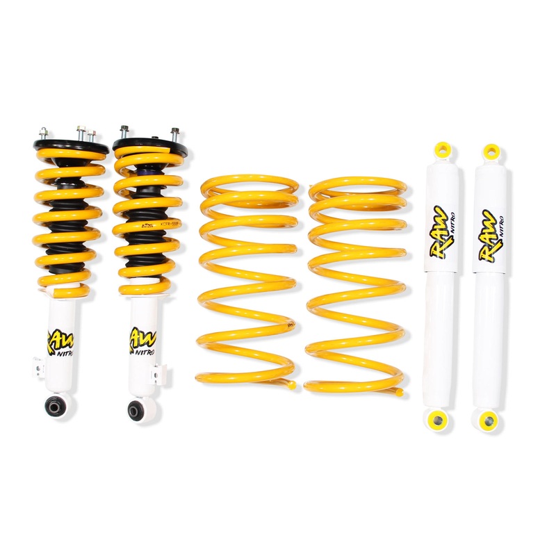 2 Inch 50mm RAW Nitro ReadyStrut Lift Kit to suit Mitsubishi Challenger PB 2010-2015