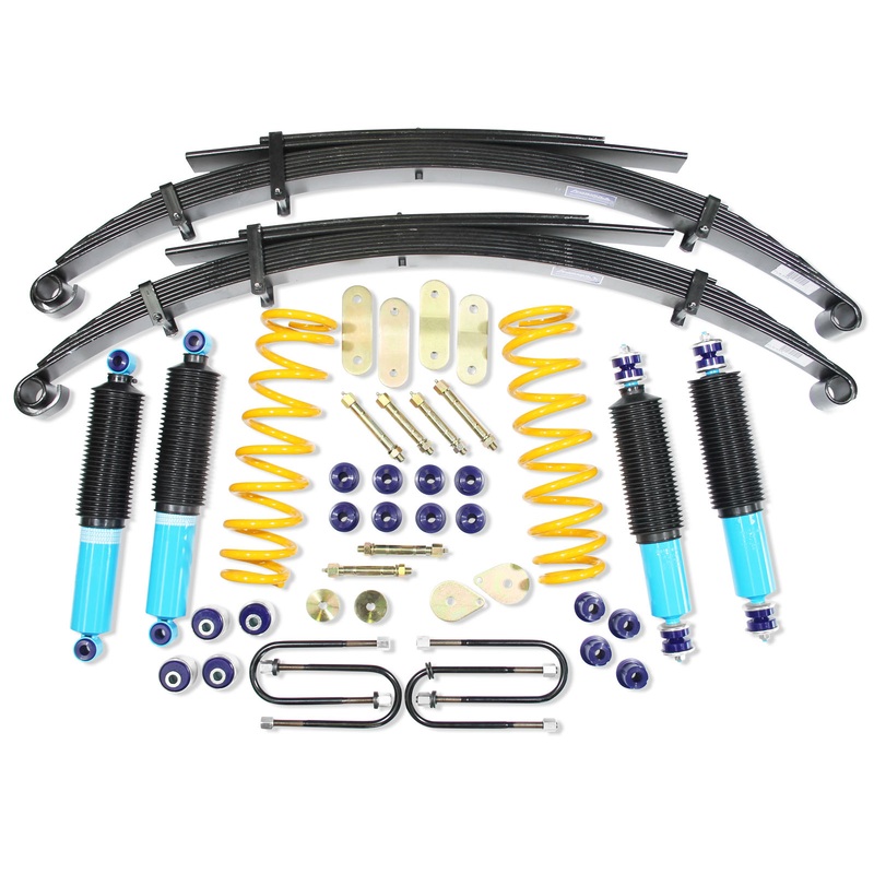 2 Inch Formula 4x4 Big Bore Lift Kit to suit Toyota Landcruiser 78/79 Series - 1999-on