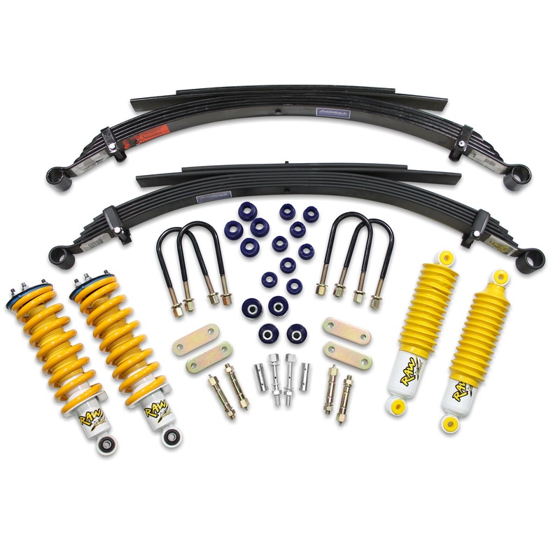 40mm RAW Nitro 4x4 ReadyStrut Load Kit to suit Nissan Navara NP300 Single & King Cab