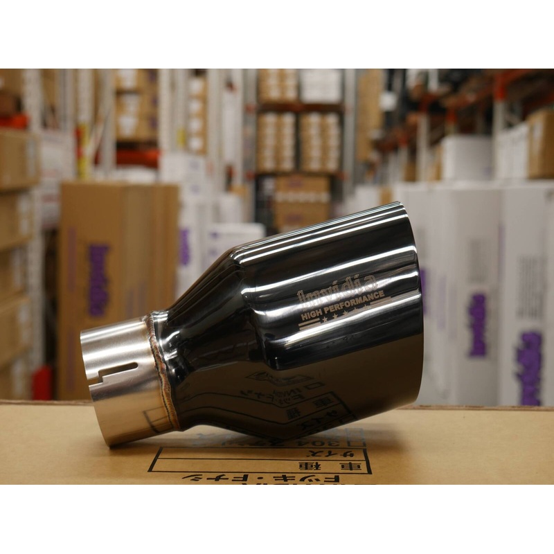 INVIDIA GEMINI CAT BACK EXHAUST W/BLACK SIGNATURE SERIES TIPS FOR NISSAN SKYLINE V36/INFINITI G37 V36 (COUPE)