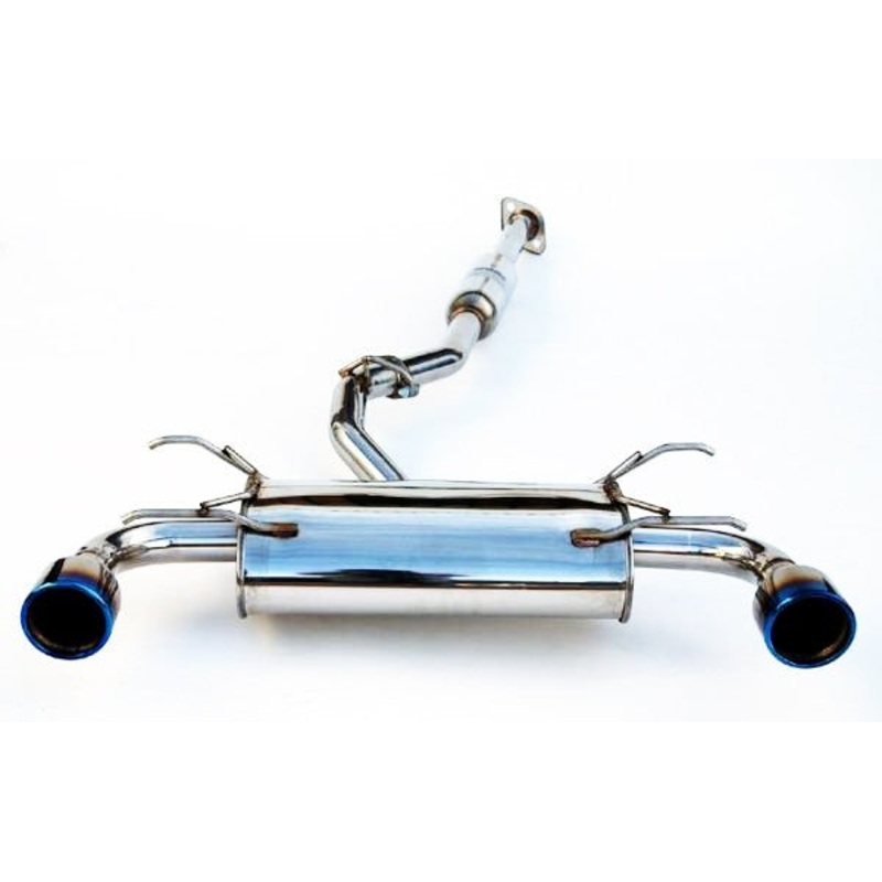 INVIDIA Q300 70MM CAT BACK EXHAUST W/TI TIPS FOR SUBARU BRZ/TOYOTA 86 12-20