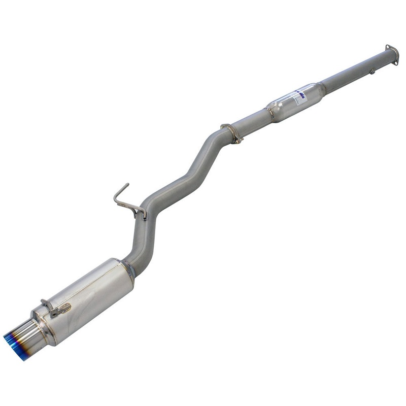 INVIDIA TITAN G5 TITANIUM N1 CAT BACK EXHAUST FOR MITSUBISHI EVO 7-9 CT9A