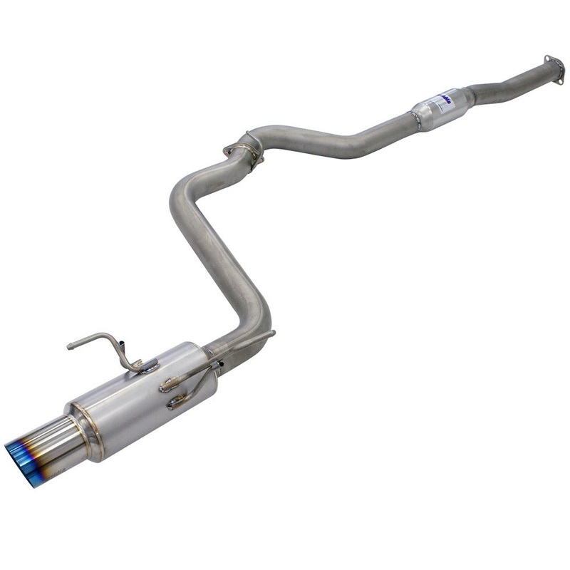 INVIDIA TITAN G5 TITANIUM N1 SINGLE EXIT CAT BACK SYSTEM FOR SUBARU WRX 11-14/STI 08-14 (HATCH)