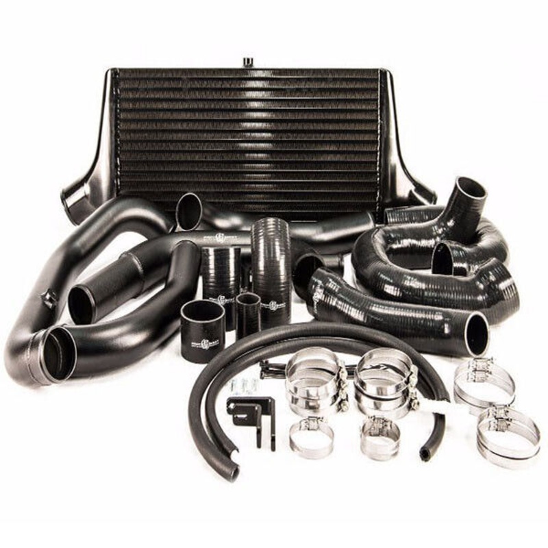 Process West Intercooler Kit Front Mount Fits STI G3 2008-2014 (Black Cooler)