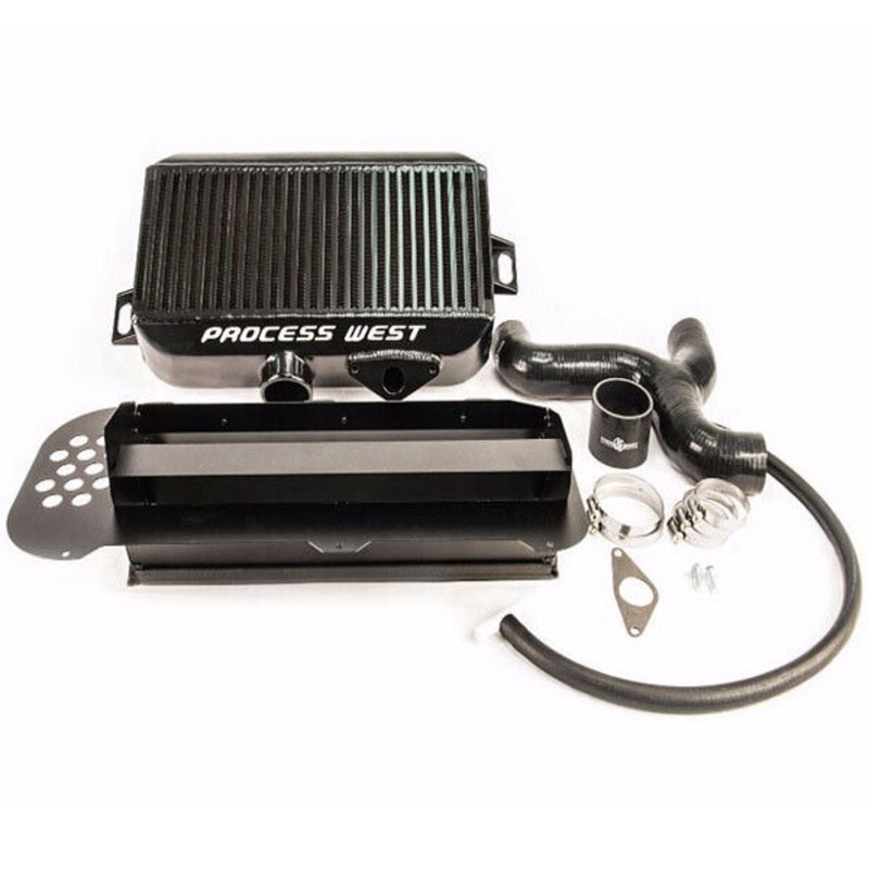 Process West Intercooler Kit Top Mount Fits Forester XT STi Scoop 04-07 (Black)