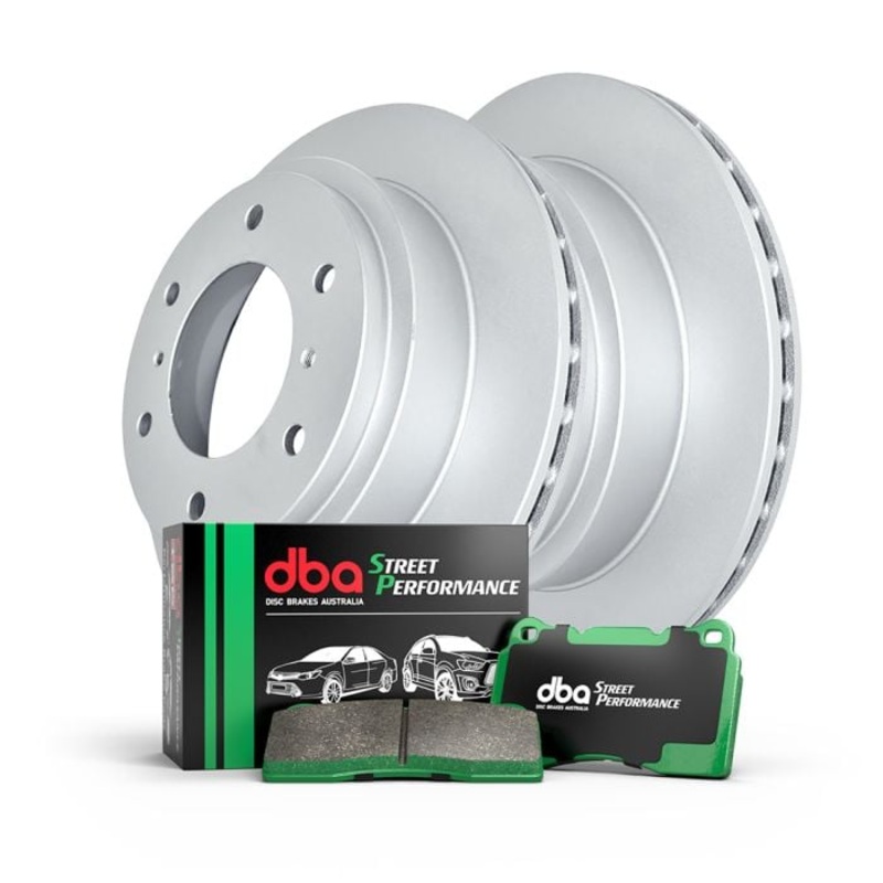 DBA Front Brake Upgrade Subaru BRZ Toyota 86 DBA648 Standard Rotors & Street DB1491SP Pads