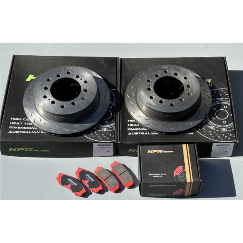 KPR BRAKE UPGRADE SOLUTION FOR TOYOTA PRADO LC150 REAR- 4X4/4WD/ HEAVY DUTY