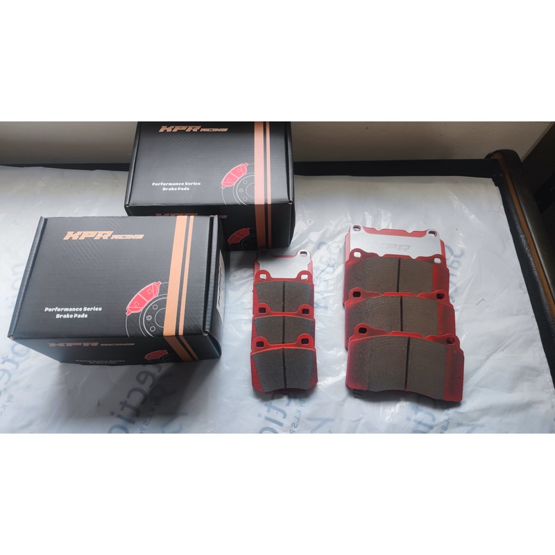 MITSUBISHI EVO X brake upgrade combo (Front + Rear KPR PRO- STREET  CERAMIC + BRAKE PADS )