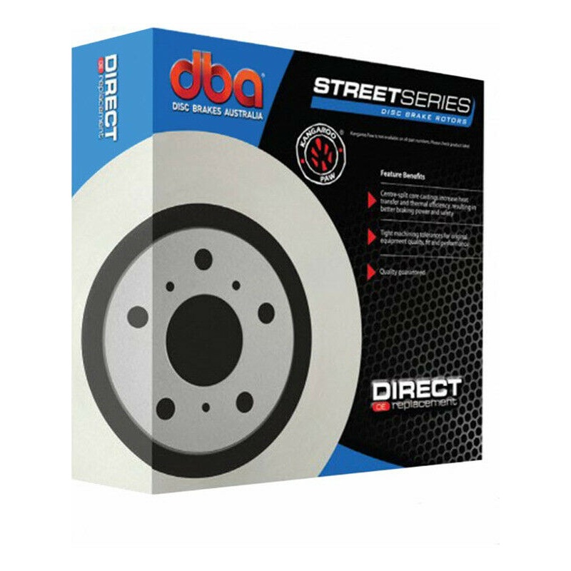 2 x DBA Standard Rotor FOR TOYOTA KLUGER _ACU2_ (DBA2710)