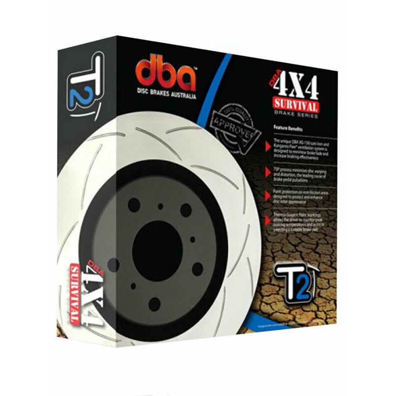 2 x DBA T2 Slotted Rotor FOR TOYOTA TUNDRA _K5_ (DBA2724S)