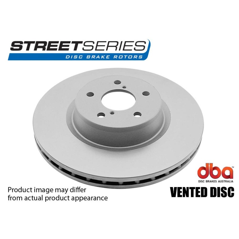 DBA ROTOR PAIR Street Flat Disc Standard KP FOR [ AP Replacement CP3580-2898/2899 ] No Nuts Supplied