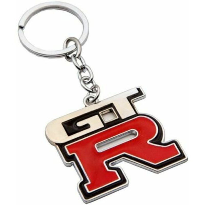 1X BRAND NEW key ring -key chain FOR NISSAN SKYLINE GT-R GTR R32 R33 R34 RB26 R35 - METAL RING