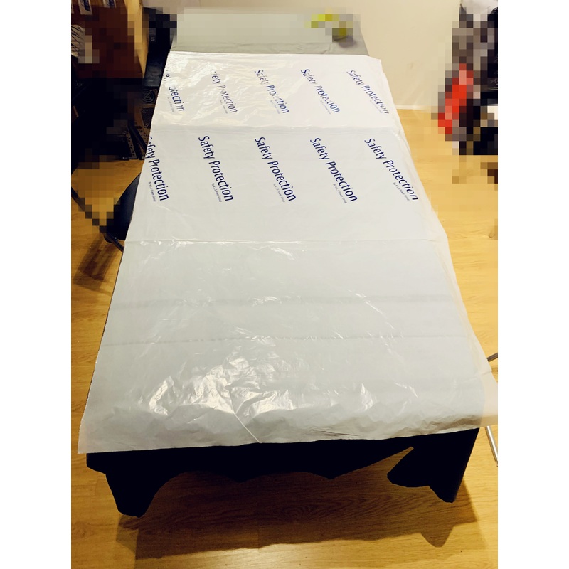 Disposable Plastic Seat Covers (140 X 80cm)/ 50pc
