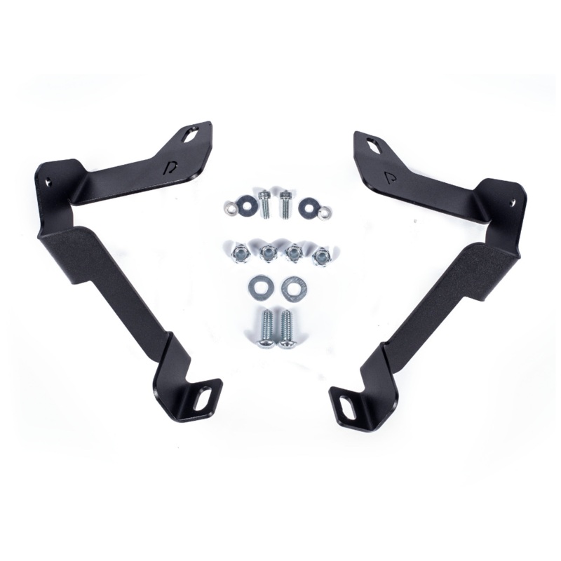 2014-2021 Toyota Tundra 32" Lower Bumper Hidden LED Light Bar Mounting Brackets