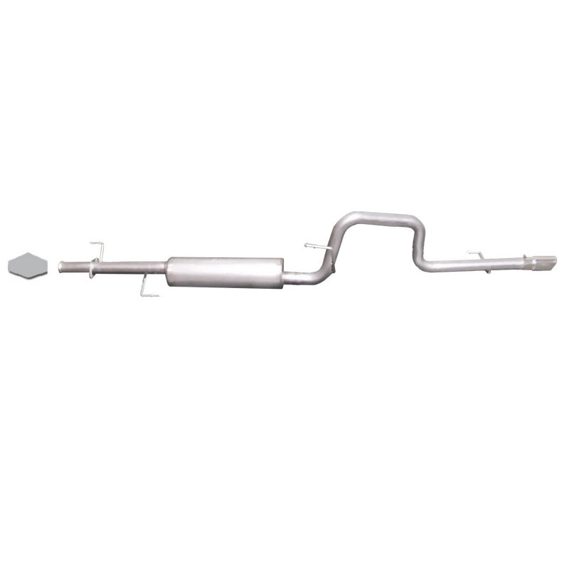 Gibson 05-09 Toyota 4Runner Sport 4.7L 2.5in Cat-Back Single Exhaust - Aluminized