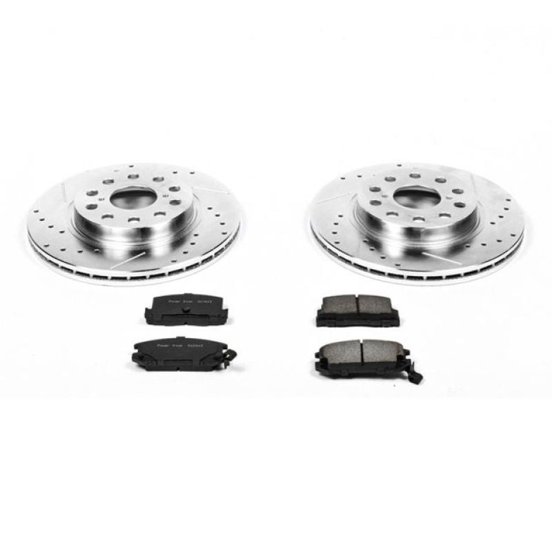 Power Stop 92-95 Toyota MR2 Rear Z23 Evolution Sport Brake Kit