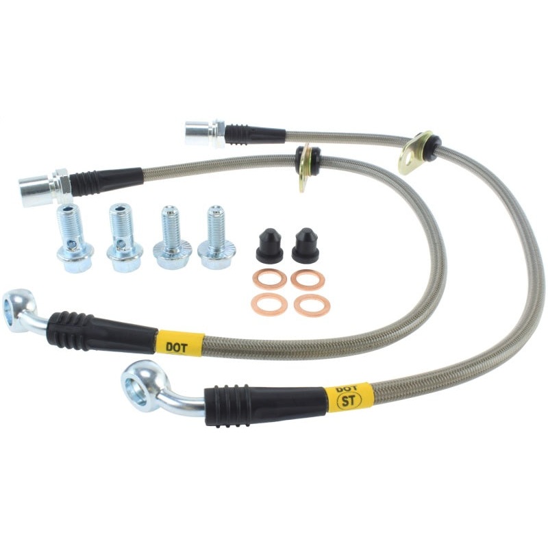 StopTech Stainless Steel Front Brake lines for 93-98 Supra