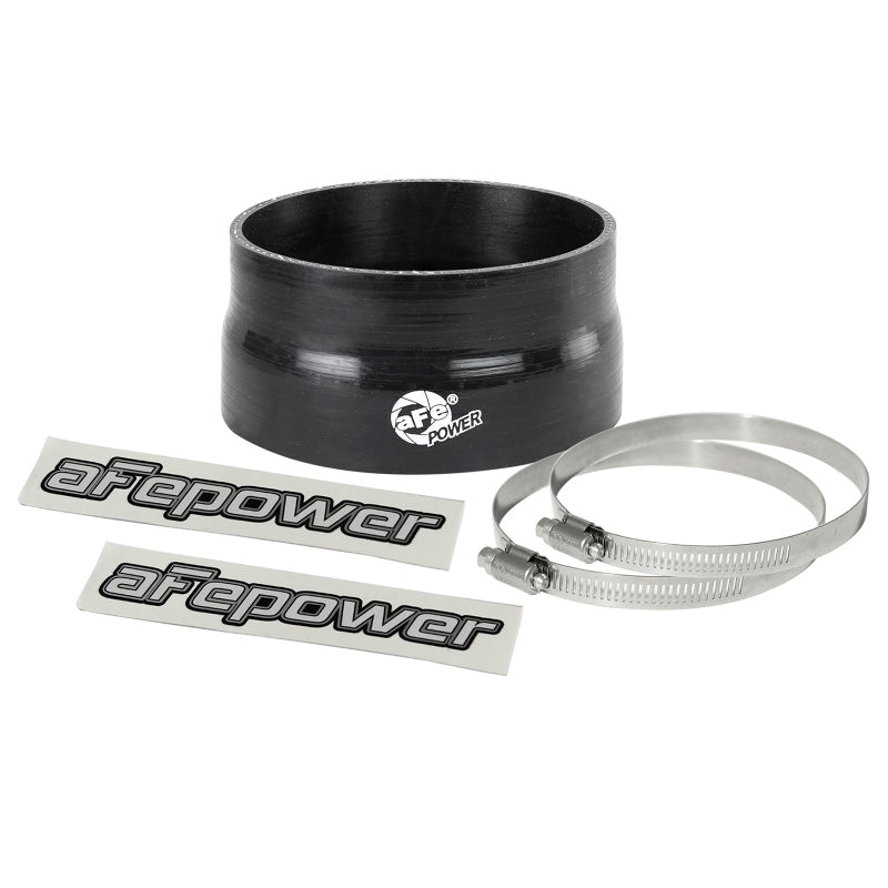 aFe Magnum FORCE CAI Univ. Silicone Coupling Kit (4in to 3.8in ID / 2in L) Reducer Coupler - Black