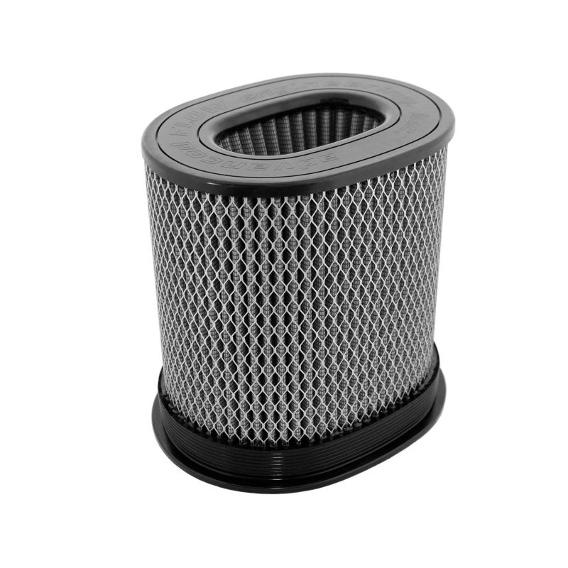 aFe MagnumFLOW HD Air Filters Pro Dry S Oval 7in X 4.75in F 9in X 7in T X 9H