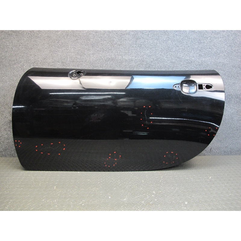 06-09 Pontiac Solstice Left Driver Door Shell Panel Cover Black OEM