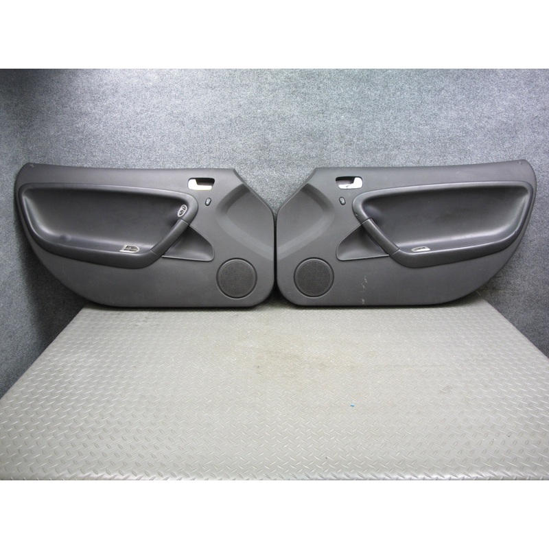 2009 Pontiac Solstice Set of 2 Door Interior Trim Cover Panel Black OEM