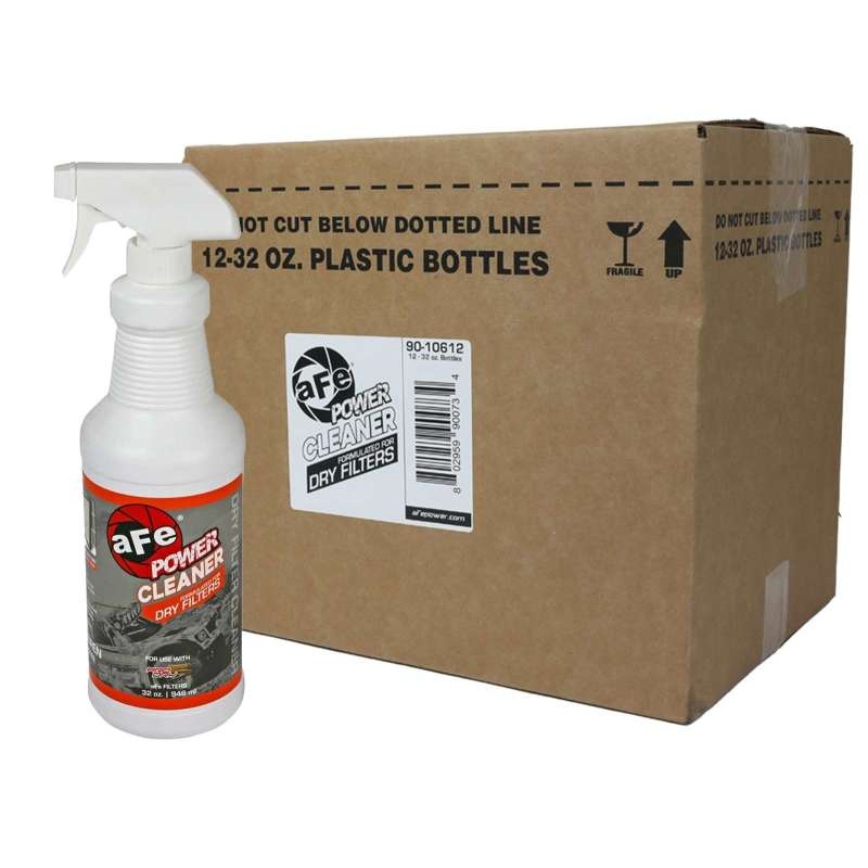 aFe MagnumFLOW Dry Air Filter Cleaner 32oz Spray Bottle (12-Pack)