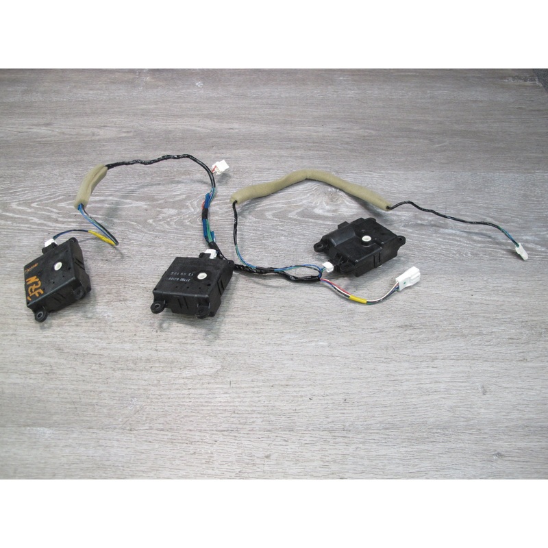 09-20 Nissan Z34 370Z Set of 3 A/C Heater Flap Door Actuator Motor Wiring OEM