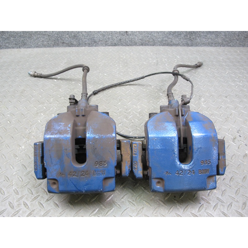 13-14 BMW E70 E71 X5M X6M Set of 2 Rear Left & Right Brake Caliper OEM