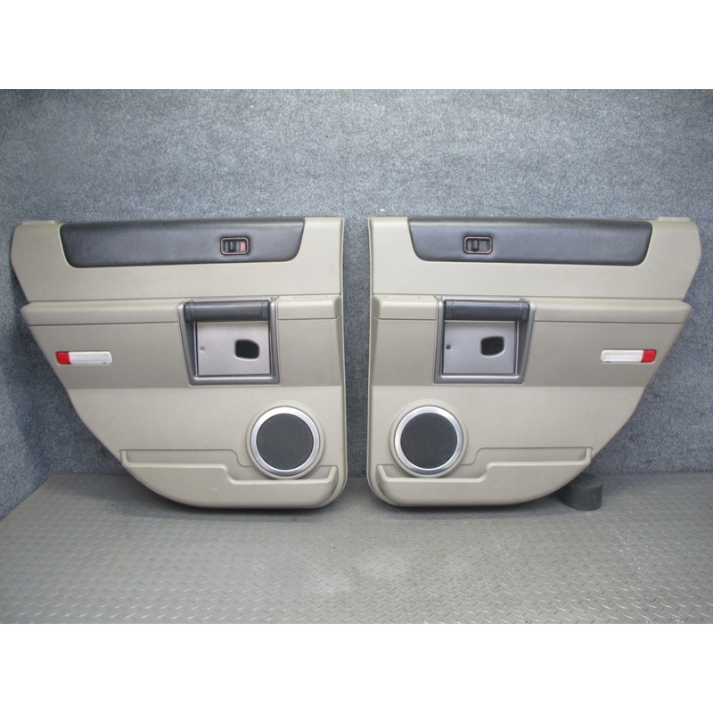 2003-2004 Hummer H2 Rear Left & Right Side Interior Door Panel Trim Set