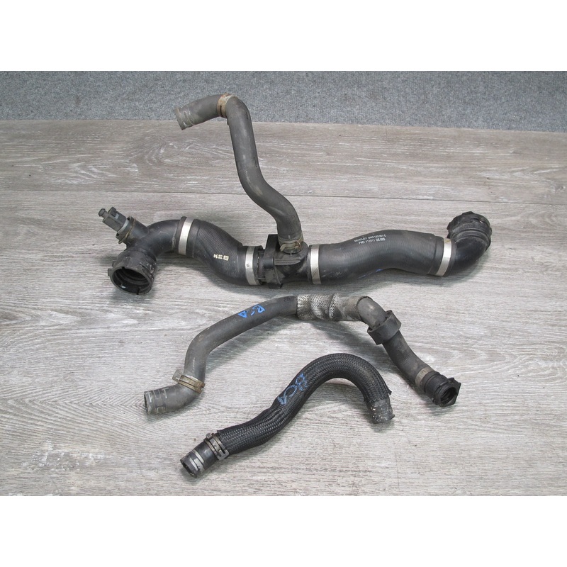 2006-2012 Bentley Flying Spur Radiator Water Coolant Hose Pipe Line Set
