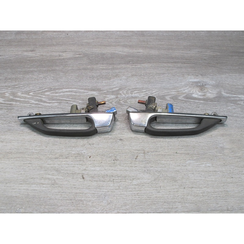 75-85 Mercedes W123 Set of 2 Rear Left & Right Door Exterior Handle OEM