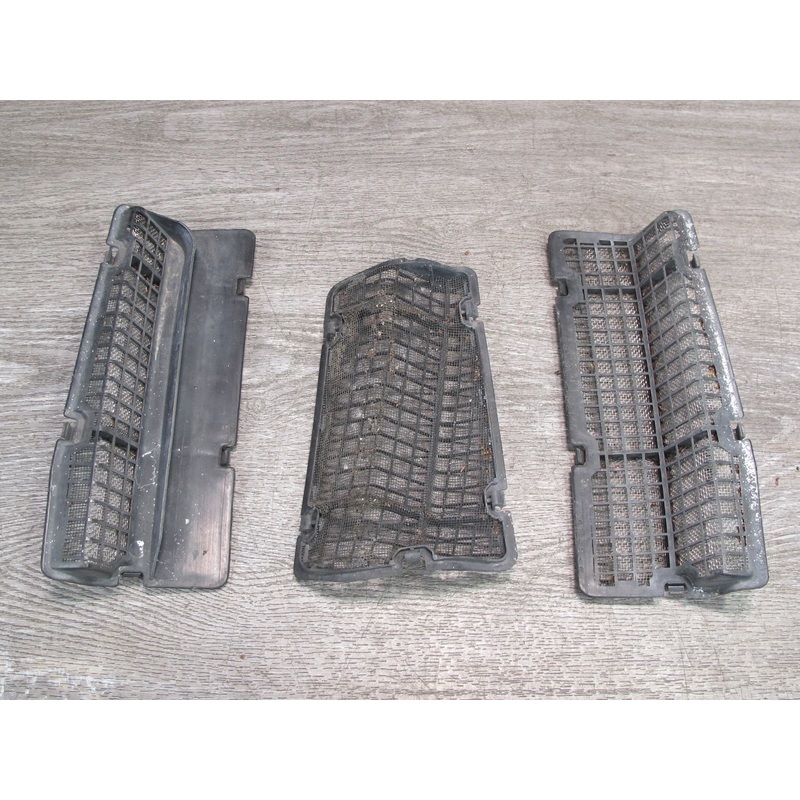 86-92 Toyota Supra MA71  Set of 3 Front Wiper Cowl Vent Trim Cover Panel OEM