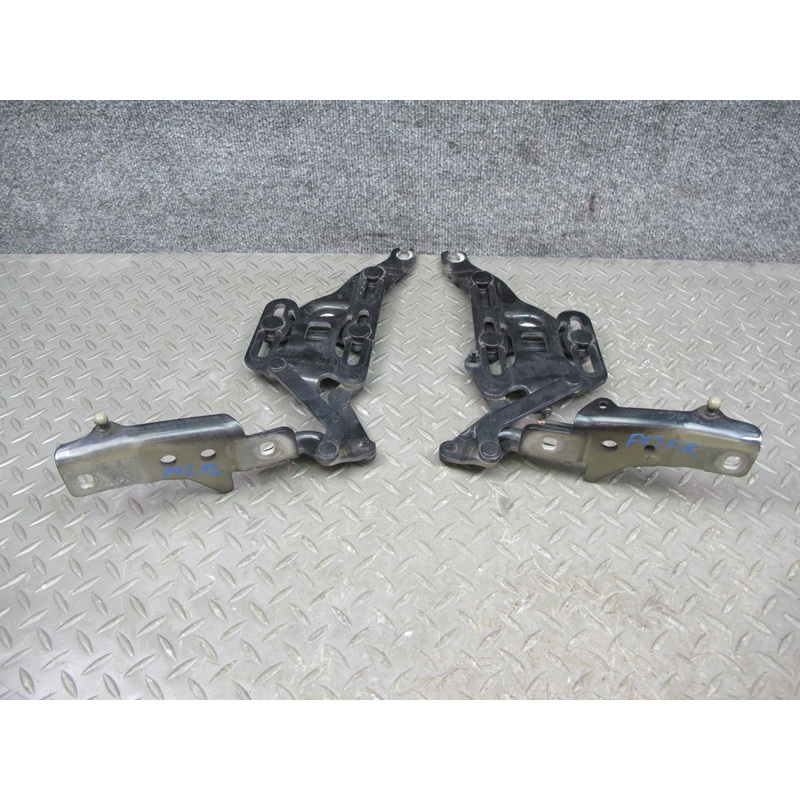 07-14 BMW E70 E71 X5 X6 Set of 2 Front Left & Right Hood Bonnet Hinge OEM
