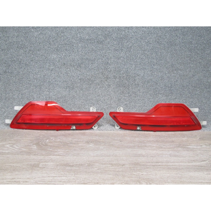 08-14 BMW E71 X6 Set of 2 Rear Right & Left  Bumper Reflector Fog Lamp OEM