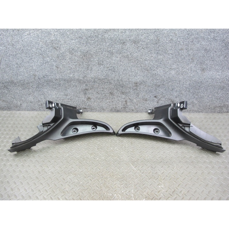 09-14 BMW E71 X6 Rear Left & Right Lower C Pillar Storage Trim Panel Set OEM