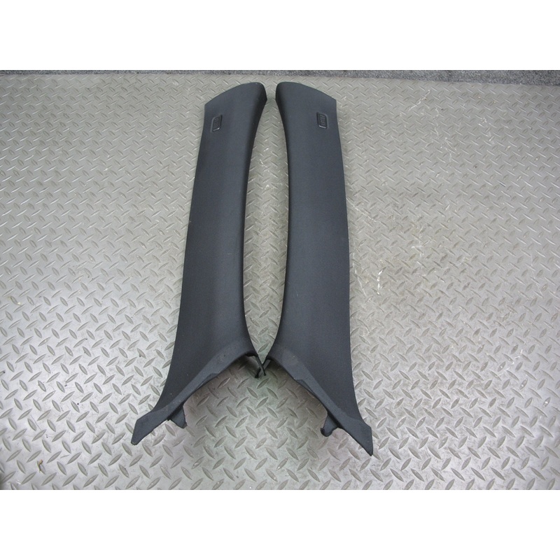 09-14 BMW E71 X6 Set of 2 Front Left & Right A Pillar Trim Panel Black OEM