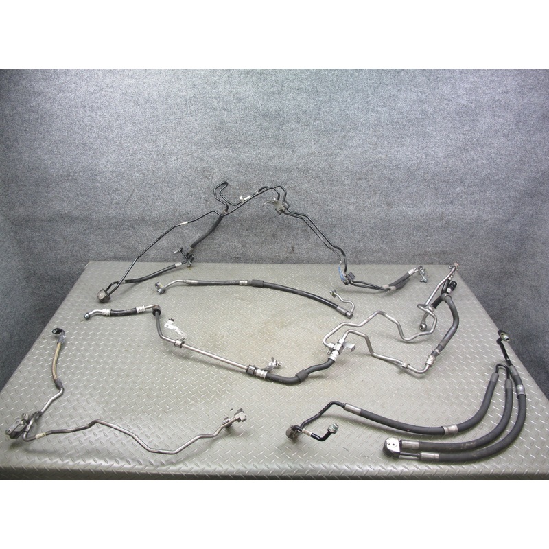 10-14 BMW E70 E71 X5M X6M Adaptive Drive Power Steering Hose Pipe Line Set OEM