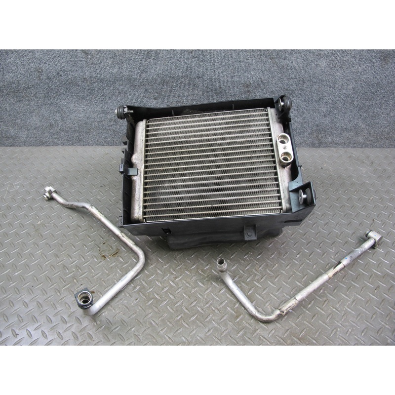 10-14 BMW E70 E71 X5M X6M Engine Oil Cooler Radiator Frame Duct Pipe Set OEM