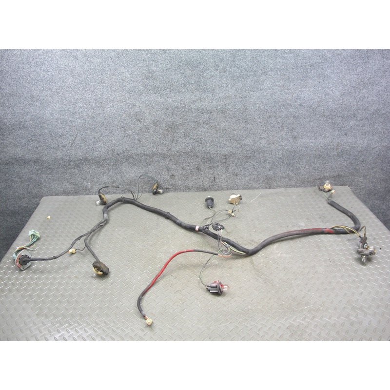 1991 Chevrolet Corvette C4 Rear Bumper Tail Light Wire Wiring Harness OEM