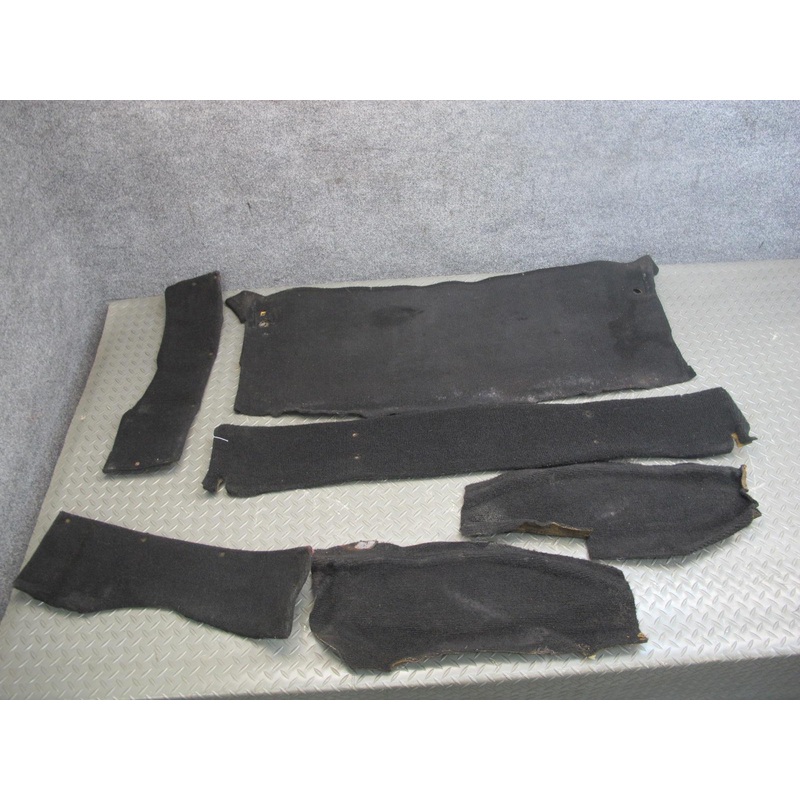 79-82 Triumph TR7 Convertible Rear Trunk Carpet Liner Trim Cover Set OEM