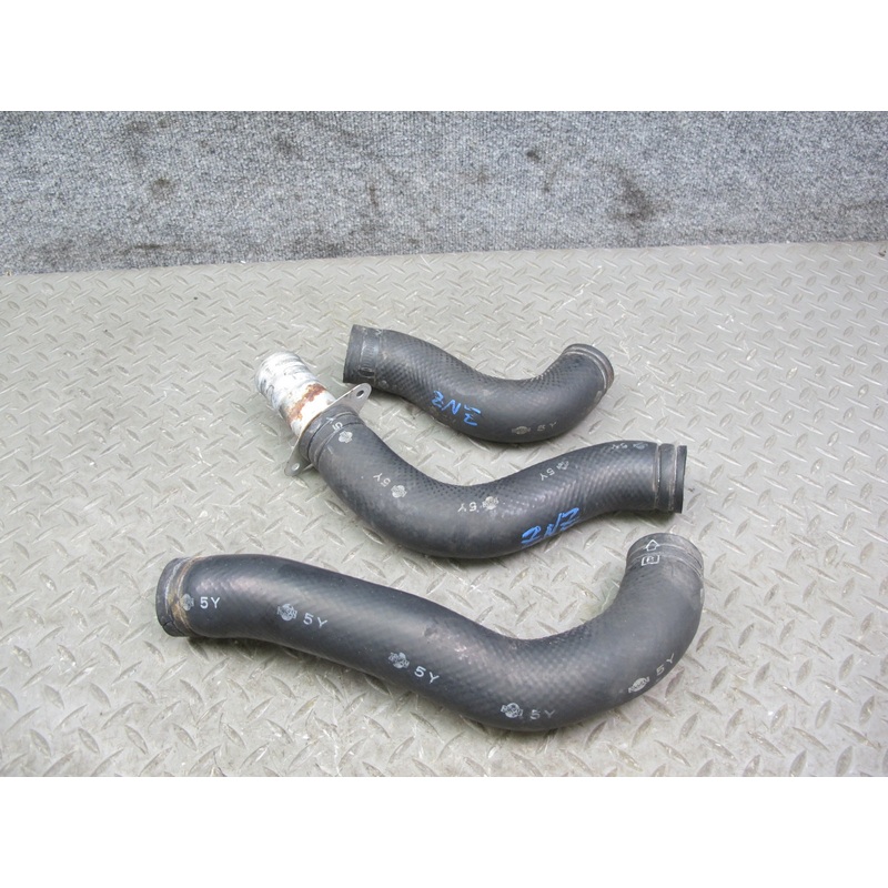 84-86 Nissan Z31 300ZX Turbo Set of 3 Engine Radiator Coolant Hose Pipe Line