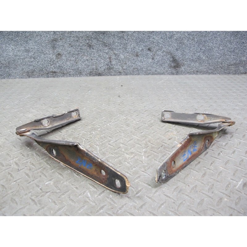 84-89 Nissan Z31 300ZX Set of 2 Front Left & Right Hood Hinge OEM