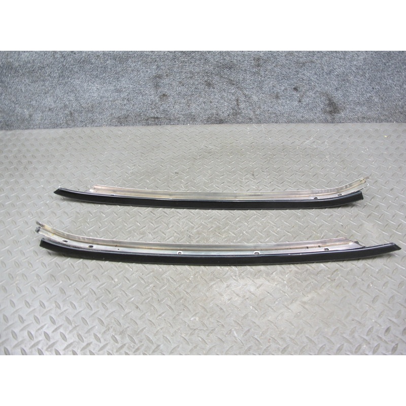 84-89 Nissan Z31 300ZX Windshield A Pillar Exterior Trim Molding Panel Set OEM